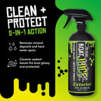 Boat Juice Necessity Boat Cleaner Kit, Interior & Exterior Spray + 2 Towels