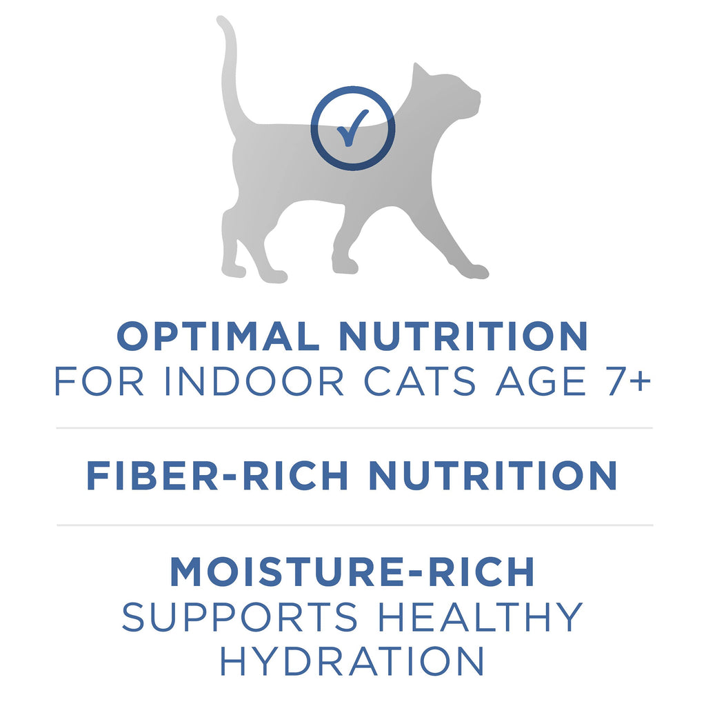 Purina ONE Senior Wet Cat Food, Vibrant Maturity 7+, 24 Pack 3 oz Cans