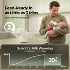 Momcozy NightPro Bottle Warmer for Baby Breast Milk with Night Light