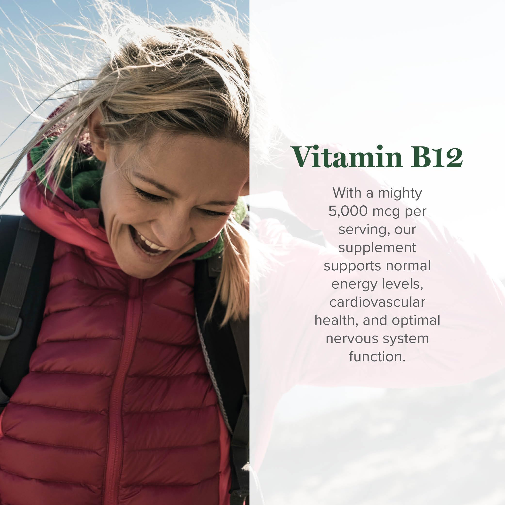 Vitamin B12 5000mcg Sublingual Liquid Drops, Methylcobalamin, Vegan (2 Oz) | Global Healing B12 Vitamins Sublingual Methylcobalamin Vitamina Para Mujer