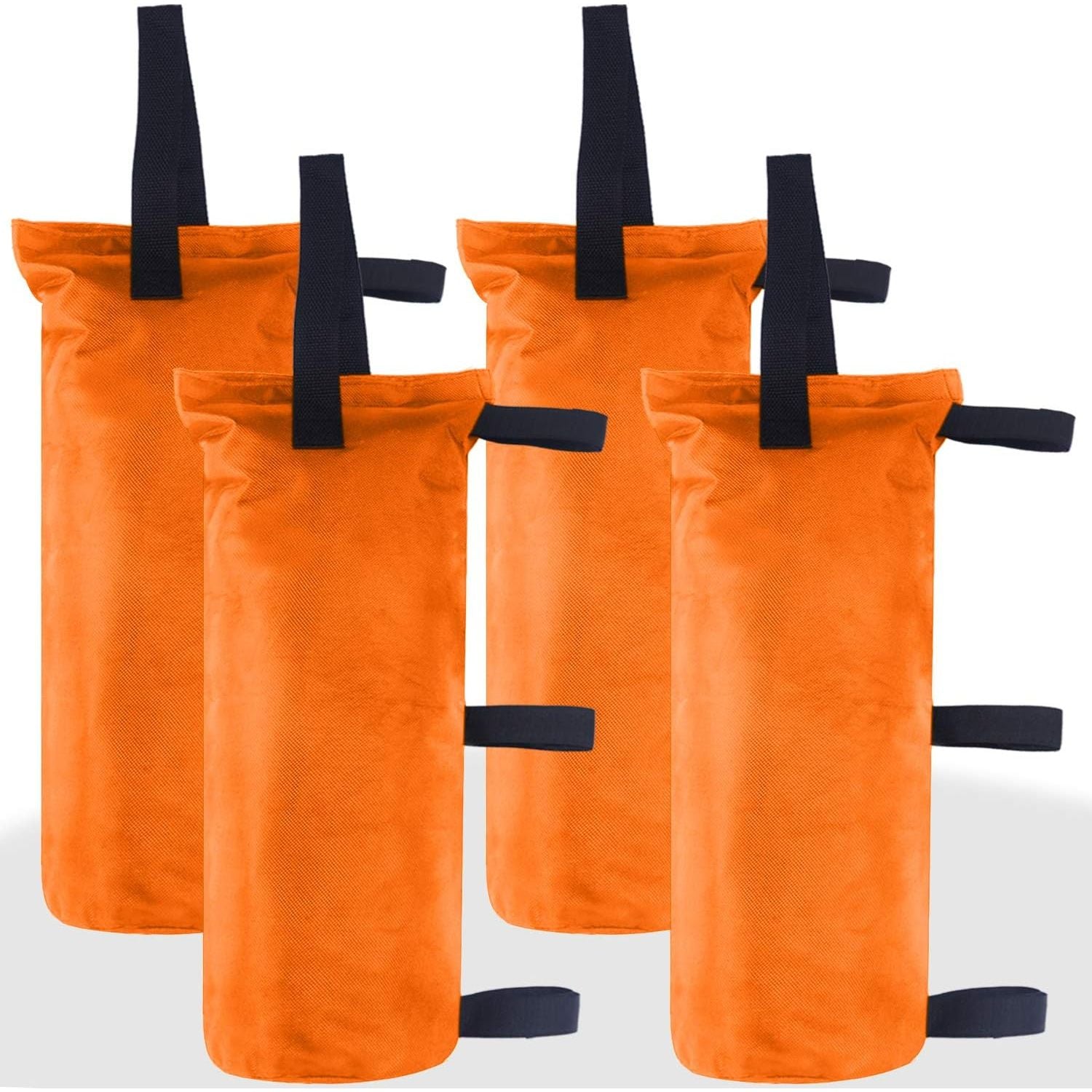 Buy now ABCCANOPY Canopy Weights Set of 4-120LBS Sand Bags for Pop up Tent, Weight Bags for Outdoor Gazebo, Trampoline, Pergola, Blue (Without Sand) 120lbs Orange at indiglob india