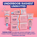 Megababe Fun Gal Stuff, 1% Clotrimazole, Underboob & Skinfolds, 1.1 oz