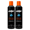 Edge Shaving Gel for Men, Sensitive Skin, 9.5 oz (2 Pack) | Sensitive skin shaving cream gel, Reduces irritation, Aloe-enriched formula, Lubricates for razors, Moisturizing glide