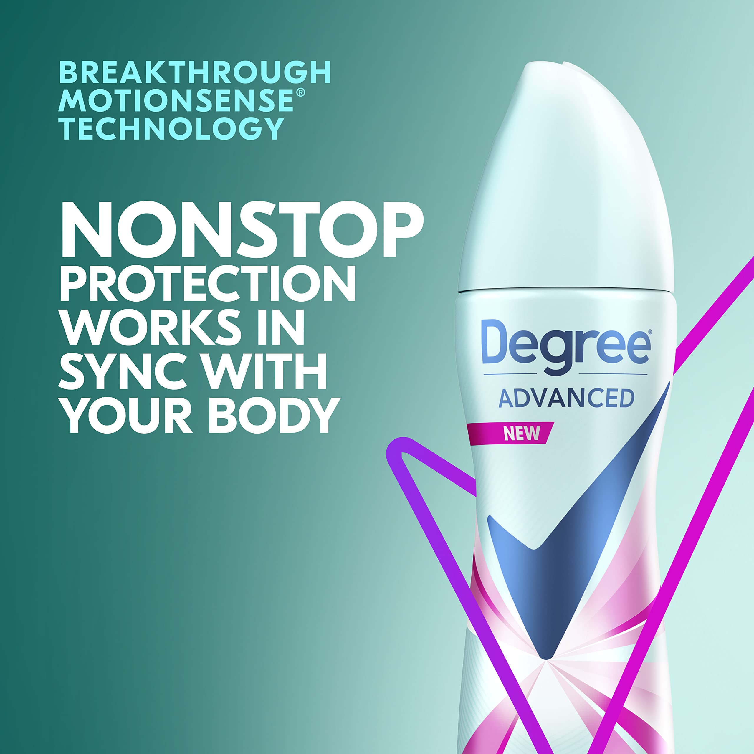Degree Advanced Antiperspirant Dry Spray Sweat and Odor 3 Pack 3.8 oz | 72-Hour Sweat and Odor Protection For Women With Body Heat Activated® Technology
