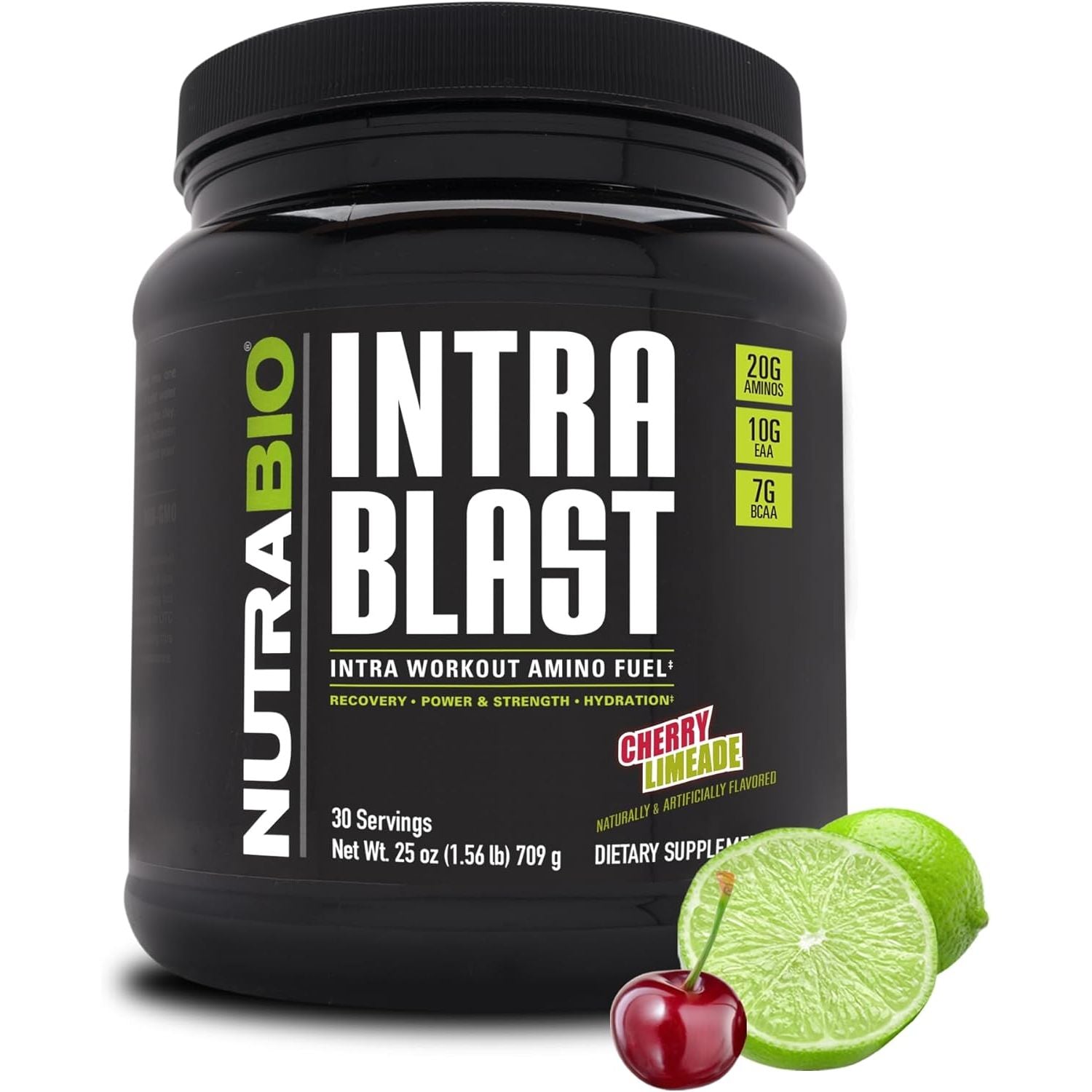 Buy now NutraBio Intra Blast Bcaa Powder Amino Acid Supplement, Electrolyte & Hydration Blend, Intra, Pre Workout & Muscle Recovery, 20g Eaa Amino Acids Powder, 5g Glutamine- Grape Berry Crush, 30 Serving Cherry Limeade at indiglob india