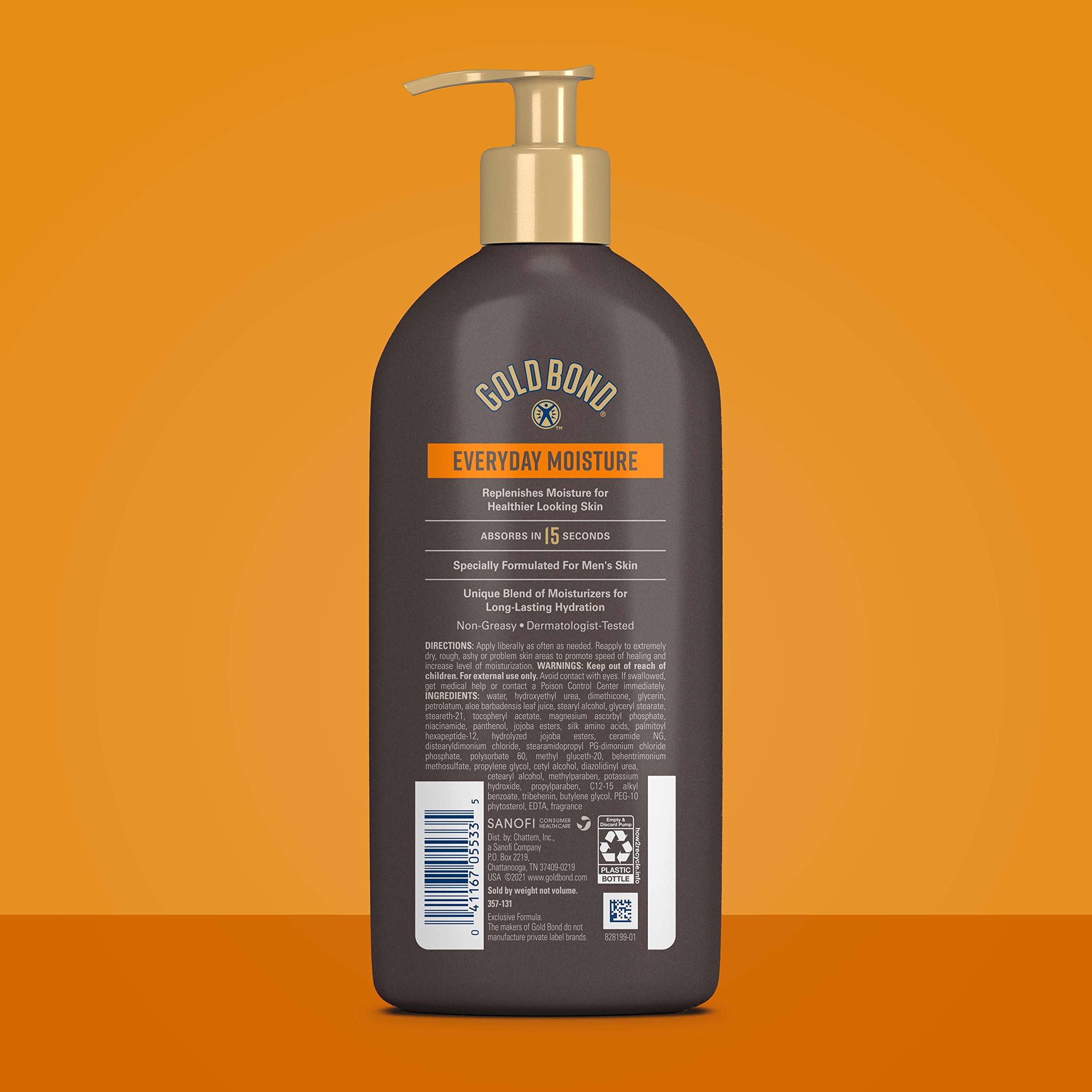 Buy now Gold Bond Men's Essentials Everyday Moisture Daily Body & Hand Lotion, 14.5 oz., With Vitamin C at indiglob india