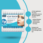 Fran Wilson EYE TEES COTTON TIPS 80 Count (3 PACK) - Precision Makeup Applicator, Double-sided Swabs with Pointed and Rounded Ends for Perfect Blending, Effective Cleaning and Precise Touch-ups