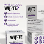 Whyte Professional Purple Teeth Whitening Powder - Mint Flavor