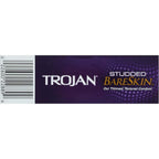 Buy now Trojan Studded Bareskin Lubricated Condoms - 10 Count at indiglob india
