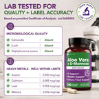 Intimate Rose Aloe Vera Capsules, IC Supplements - Aloe Vera Extract Pills
