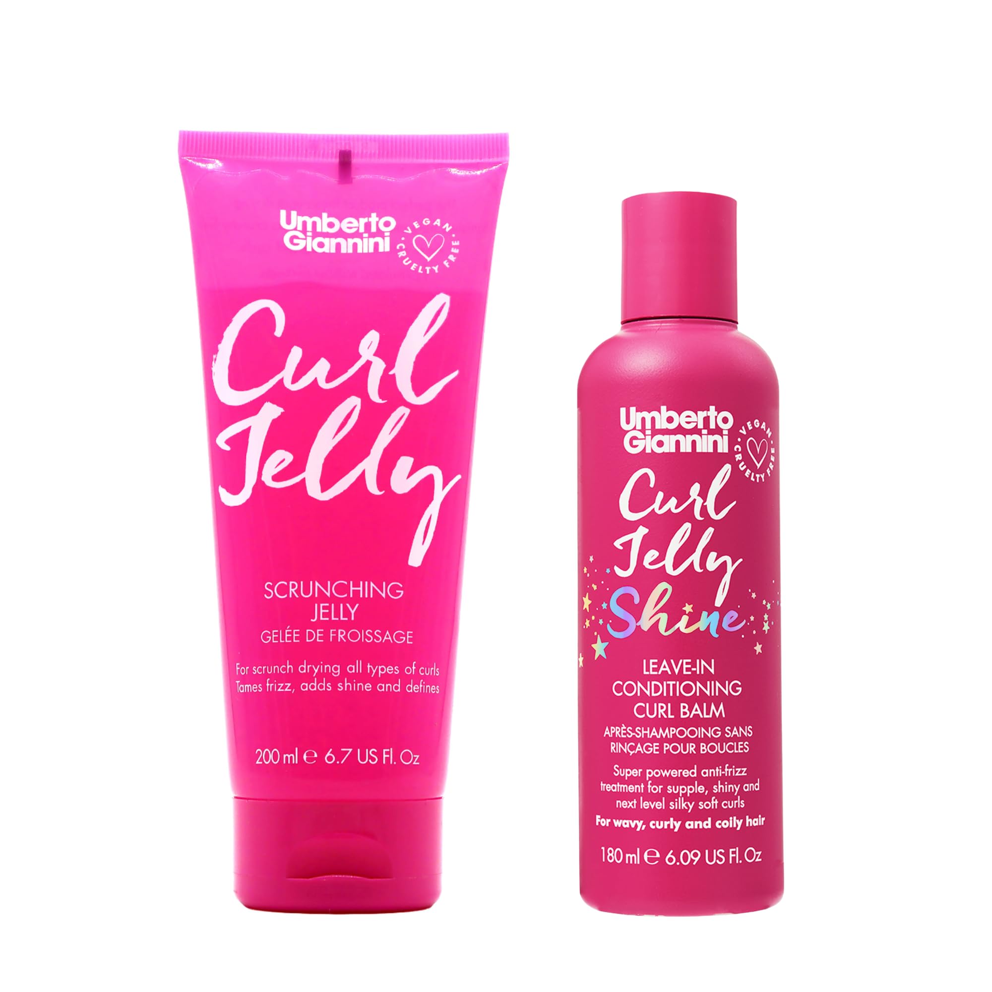Buy now Umberto Giannini Curl Jelly Scrunching Jelly 6.7 fl Oz - Frizz Solution Defining Hair Gel for 2a-4c Curly, Wavy, Coily Hair - Vegan & Cruelty-Free at indiglob india