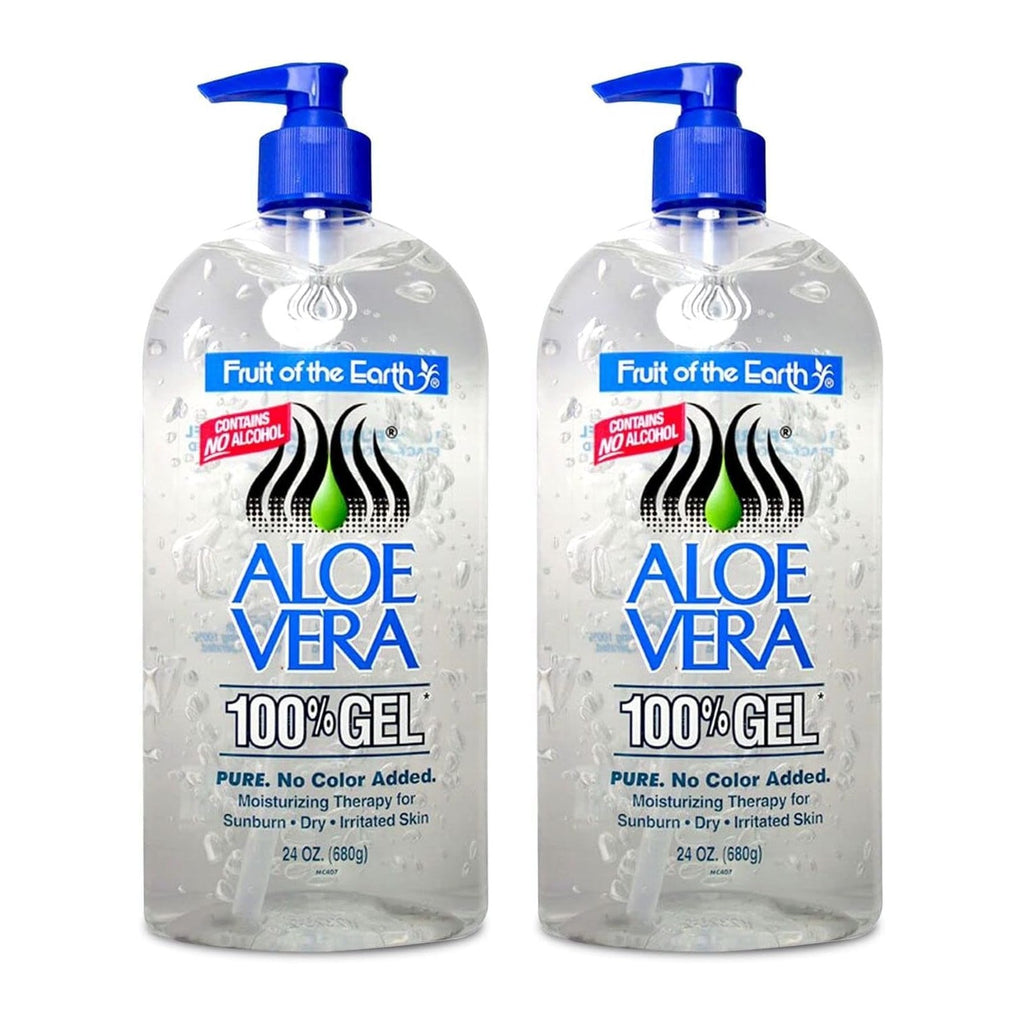 Buy now Fruit Of The Earth Aloe Vera 100% Gel 24 oz (2 pack) at indiglob india