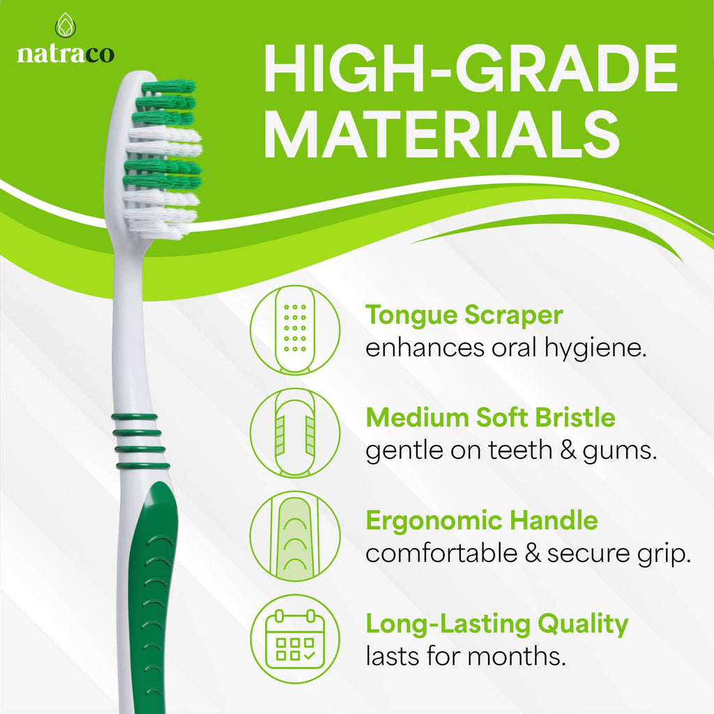 Bulk Toothbrush Pack with Covers | Premium Quality Individually Wrapped Colorful Tooth Brushes | Medium Soft Bristles for Travel, Donations, Hotels (100)