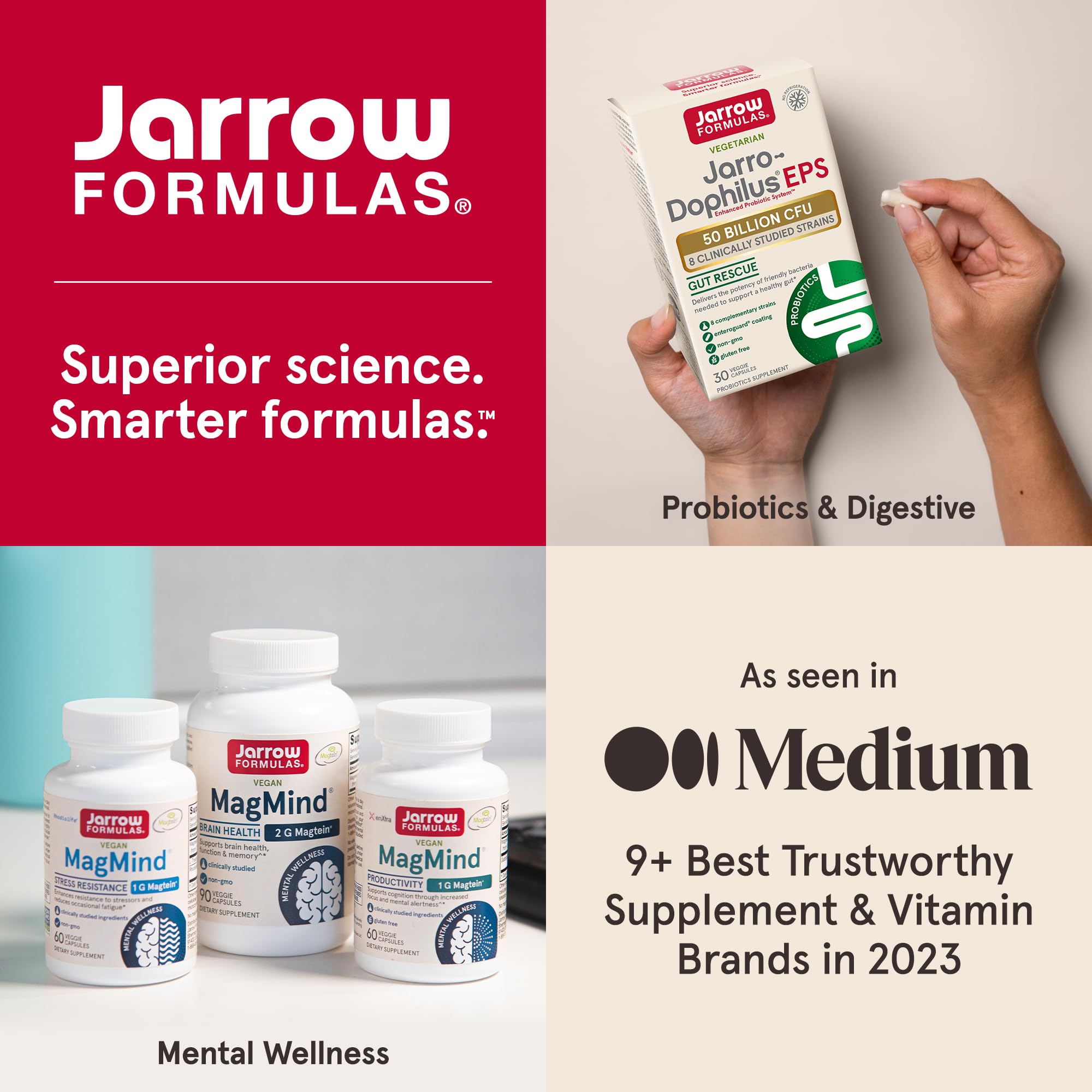 Jarrow BoneUp Three Per Day, Vitamin D3 and Calcium, 180 Capsules | For Bone Density and Skeletal Nutrition, K2 (as MK-7), 60 Day Supply, Take 3 Per Day