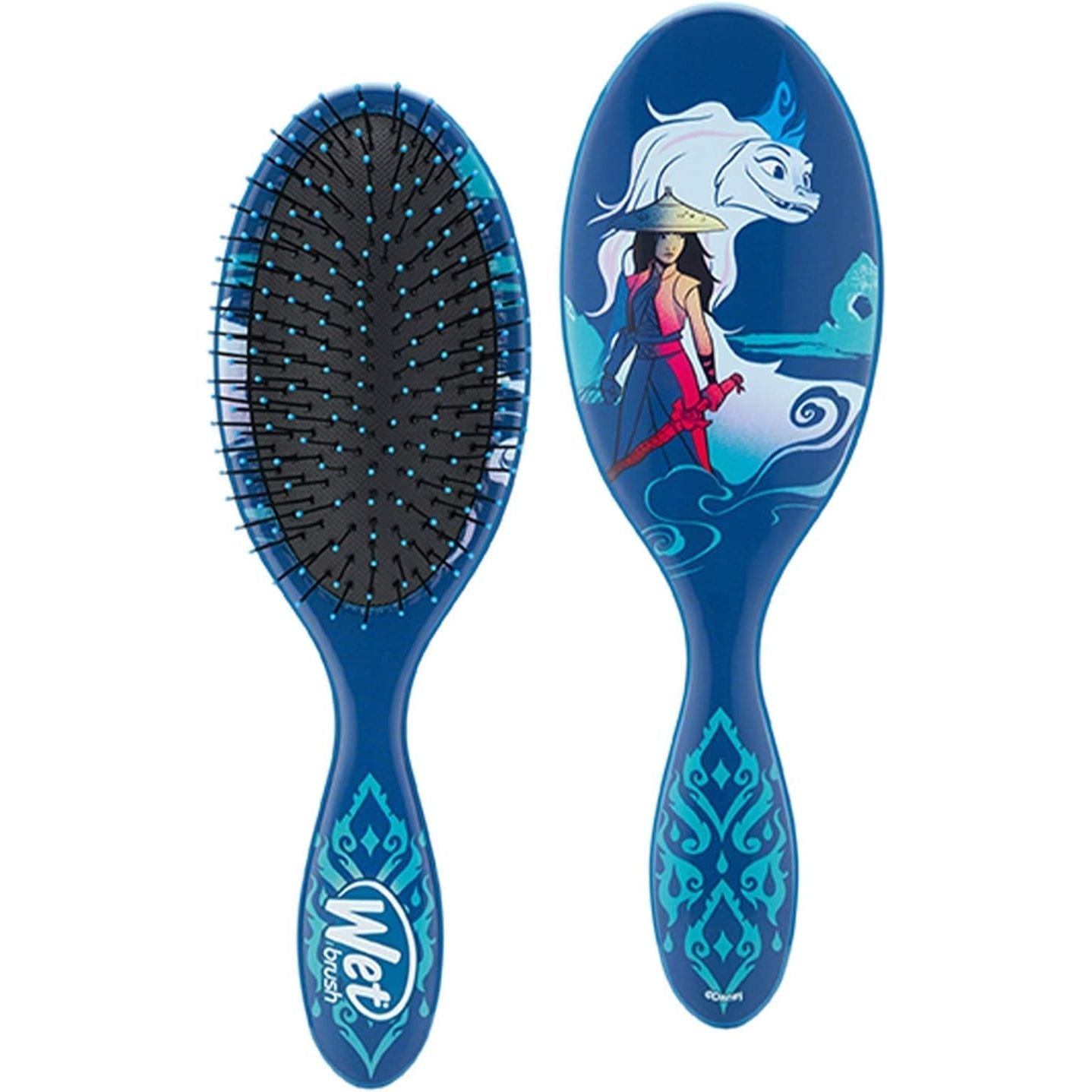 Buy now Wet Brush Original Detangler Hair Brush - I Do - All Hair Types - Ultra-Soft IntelliFlex Bristles Glide Through Tangles with Ease - Pain-Free Comb for Men, Women, Boys & Girls 1 Count (Pack of 1) Raya and the Last Dragon at indiglob india