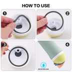 Rubber Gasket Replacement,Compatible with Owala Freepsip Water Bottle 16/24/25/32/40 Oz Straw Lid, O Ring Seal for Owala Kids 12& 15 Oz Tumbler Cap- 4 Pack Silicone Seals