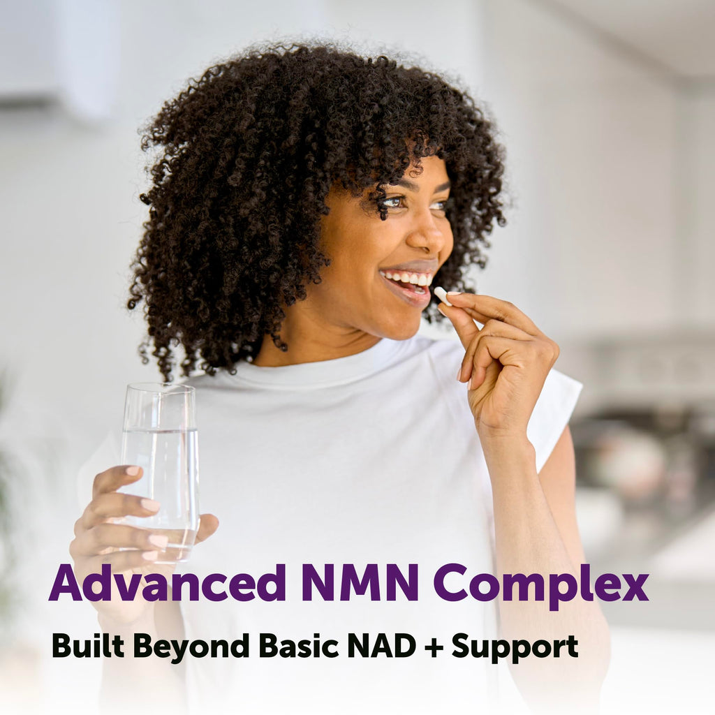 Micro Ingredients NMN Complex 1,000 mg Per Serving, 60 Veggie Capsules | 10-in-1 with Nicotinamide Mononucleotide, Resveratrol, Astaxanthin, TMG & CoQ10. NAD+ Supplement Precursor. Filler Free.