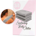 Buy now S&T INC. Back Scrubber for Shower, Exfoliating Body Scrubber or Bath Exfoliating Towel for Skin Care, 11.8 Inches x 35.4 Inches, Grey, 3 Pack Grey at indiglob india
