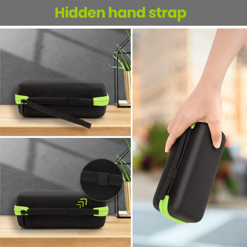 Buy now YOUSHARES Wireless Go 2 Hard Carring Case - Professional Flocking Mic Case Compatible with Rode Wireless GO II Dual Channel Compact Digital Wireless Microphone System (black) at indiglob india