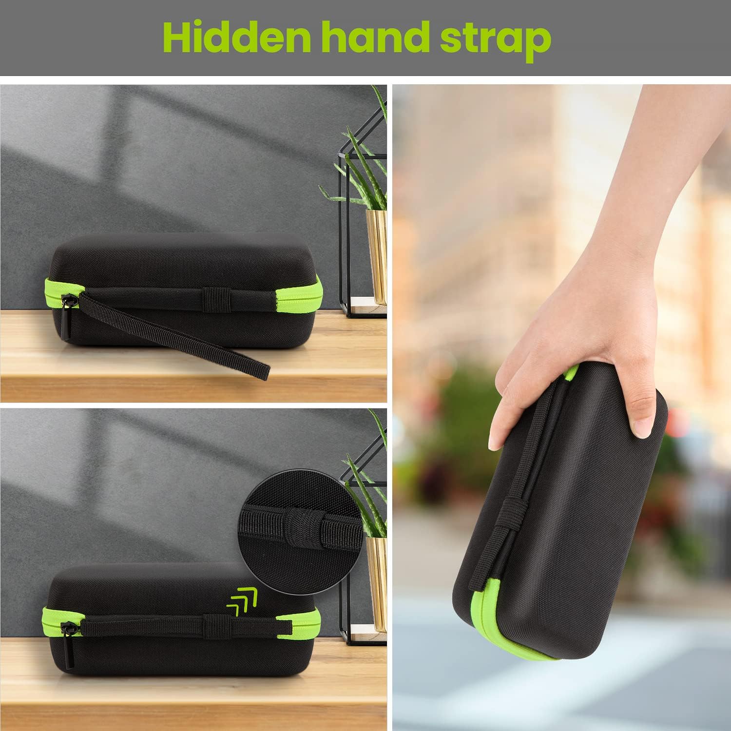 Buy now YOUSHARES Wireless Go 2 Hard Carring Case - Professional Flocking Mic Case Compatible with Rode Wireless GO II Dual Channel Compact Digital Wireless Microphone System (black) at indiglob india