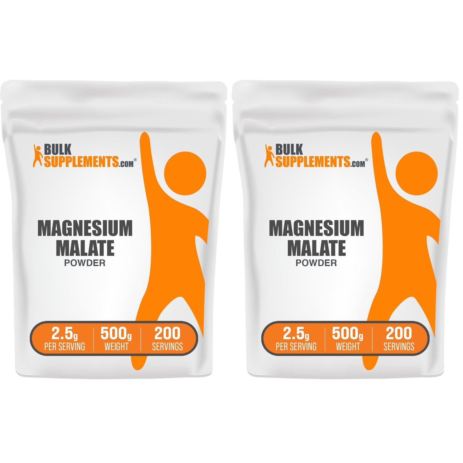 BulkSupplements.com Magnesium Malate Powder - Magnesium Supplements, High Bioavailabilty - Unflavored & Gluten Free, 2.5g per Serving, 1kg (2.2 lbs) (Pack of 1)