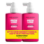 Marc Anthony Grow Long Ultimate Blowout, Anti-Frizz Heat Protection Spray | Ultimate Blowout & Frizz Control - Humidity & Heat Protectant Spray for Smooth, Shiny, Soft Hair - Featherlight Finish 6.7 oz