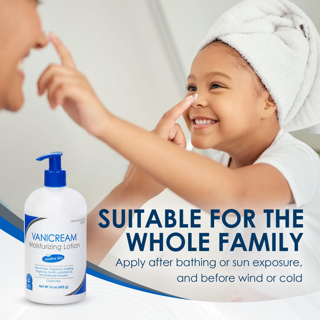 Buy now Vanicream Moisturizing Lotion with Pump | Fragrance and Gluten Free | For Sensitive Skin | 16 Ounce (Pack of 1) at indiglob india