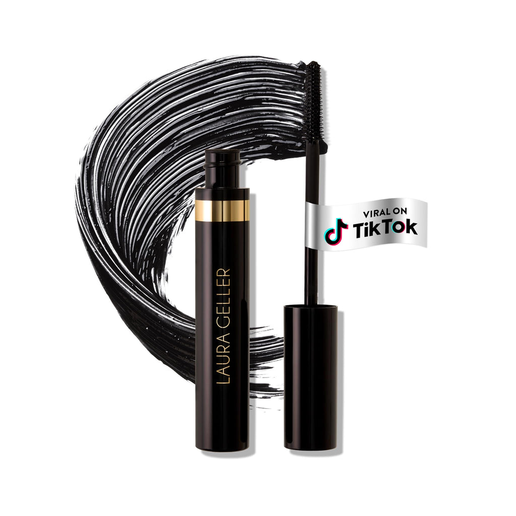 LAURA GELLER Kajal Longwear Mascara – Black – Lengthen & Define