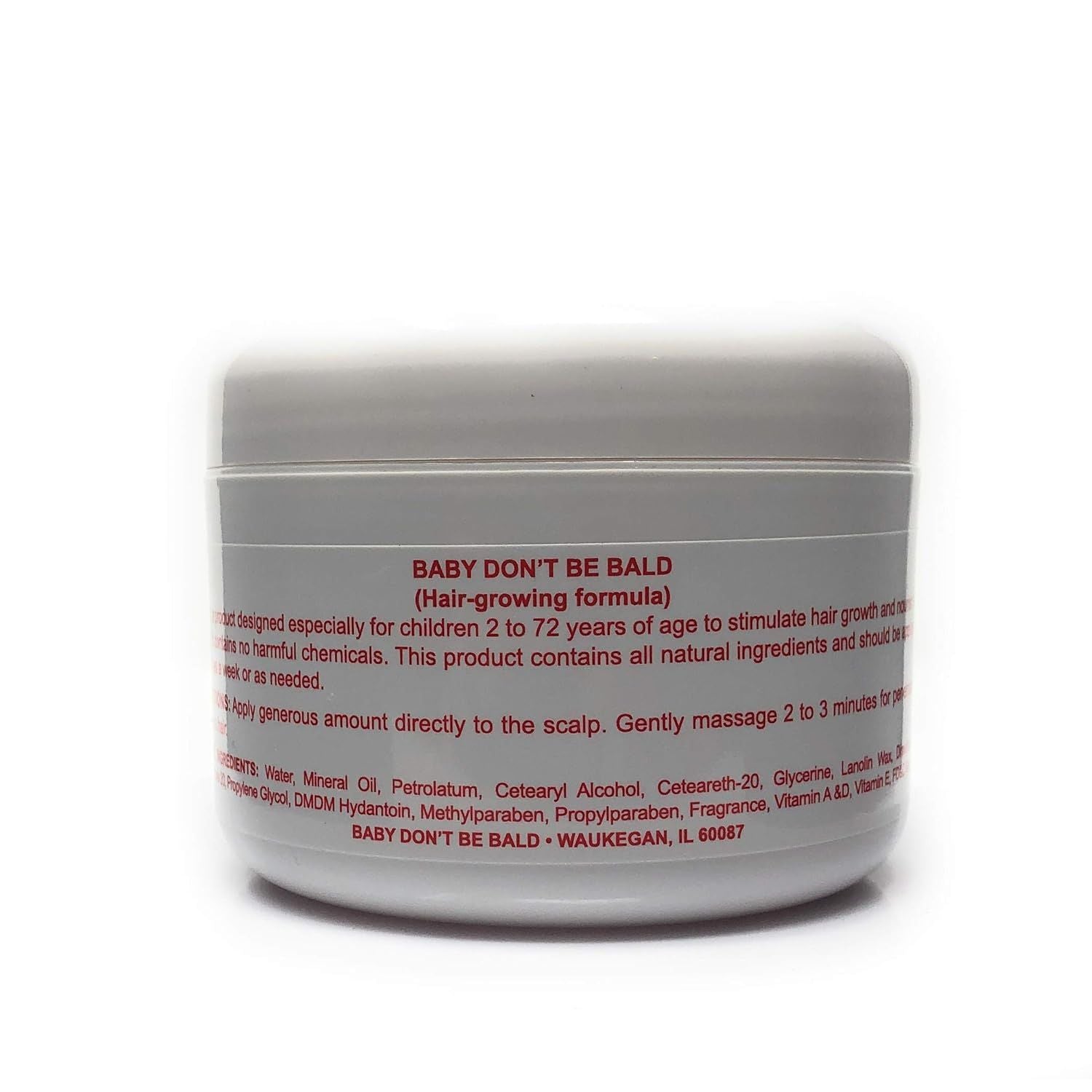 Buy now Baby Don't Be Bald Hair & Scalp Nourishment Triple Strength (Red) 8 Oz. at indiglob india
