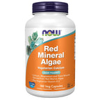 Buy now NOW Foods Supplements, Red Mineral Algae Plus Vitamin D-2, Joint Health*, 180 Veg Capsules at indiglob india