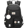 Buy now Spotted Tiger Girls Backpack Aesthetic Backpack for Teen Girl Cute School Bag Bookbag Anime School Backpacks for Girls (Black) Black at indiglob india