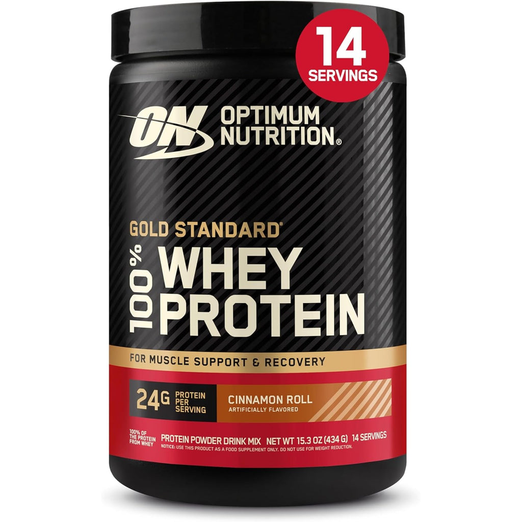 Buy now Optimum Nutrition Gold Standard 100% Whey Protein Powder, Banana Cream, 5 Pound (Packaging May Vary) at indiglob india