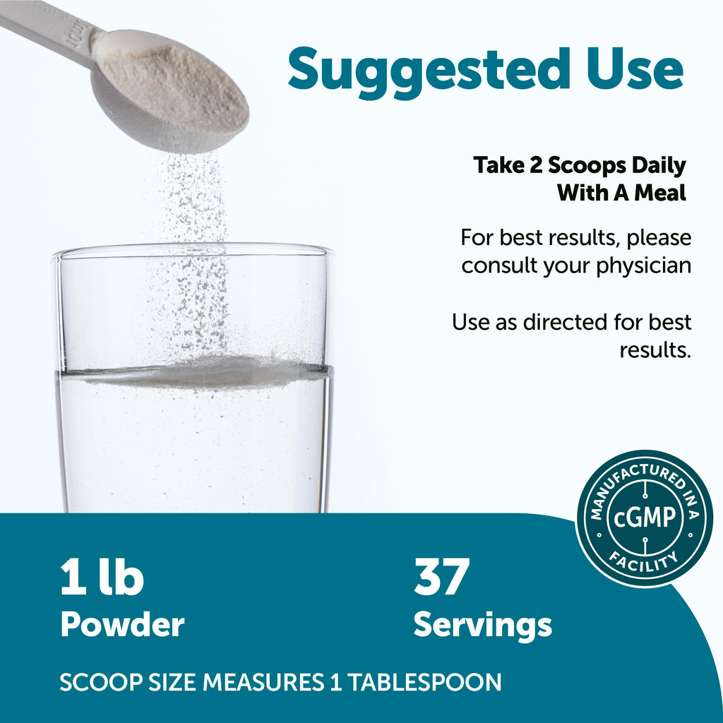 Micro Ingredients Marine Collagen Protein Powder, 1 Pound | Wild Caught Fish Source | Hydrolyzed Peptides | Unflavored, Keto, & Paleo Friendly | Easy to Mix, Non-GMO