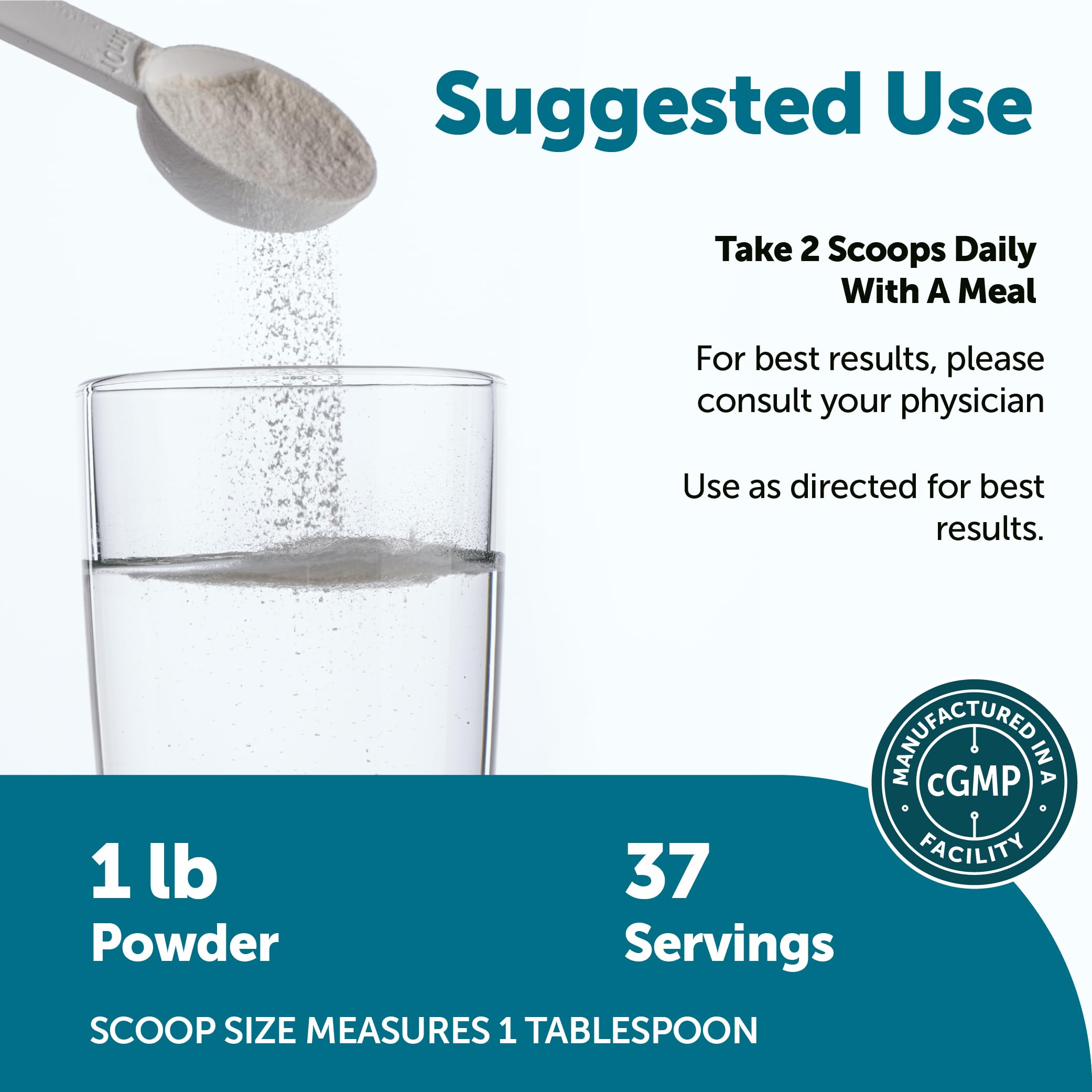 Micro Ingredients Marine Collagen Protein Powder, 1 Pound | Wild Caught Fish Source | Hydrolyzed Peptides | Unflavored, Keto, & Paleo Friendly | Easy to Mix, Non-GMO
