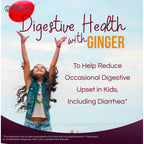 Liquid Probiotics for Kids & Toddlers | + Prebiotic + Ginger Root | Acidophilus Probiotic | Dairy Free | Vegan | Non-GMO | Gluten Free | 30-60 Servings
