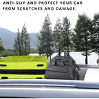 Buy now Egofine Roof Cargo Bag Protective Mat for Car Roof Carrier Bags, Universal Roof Rack Pad at indiglob india