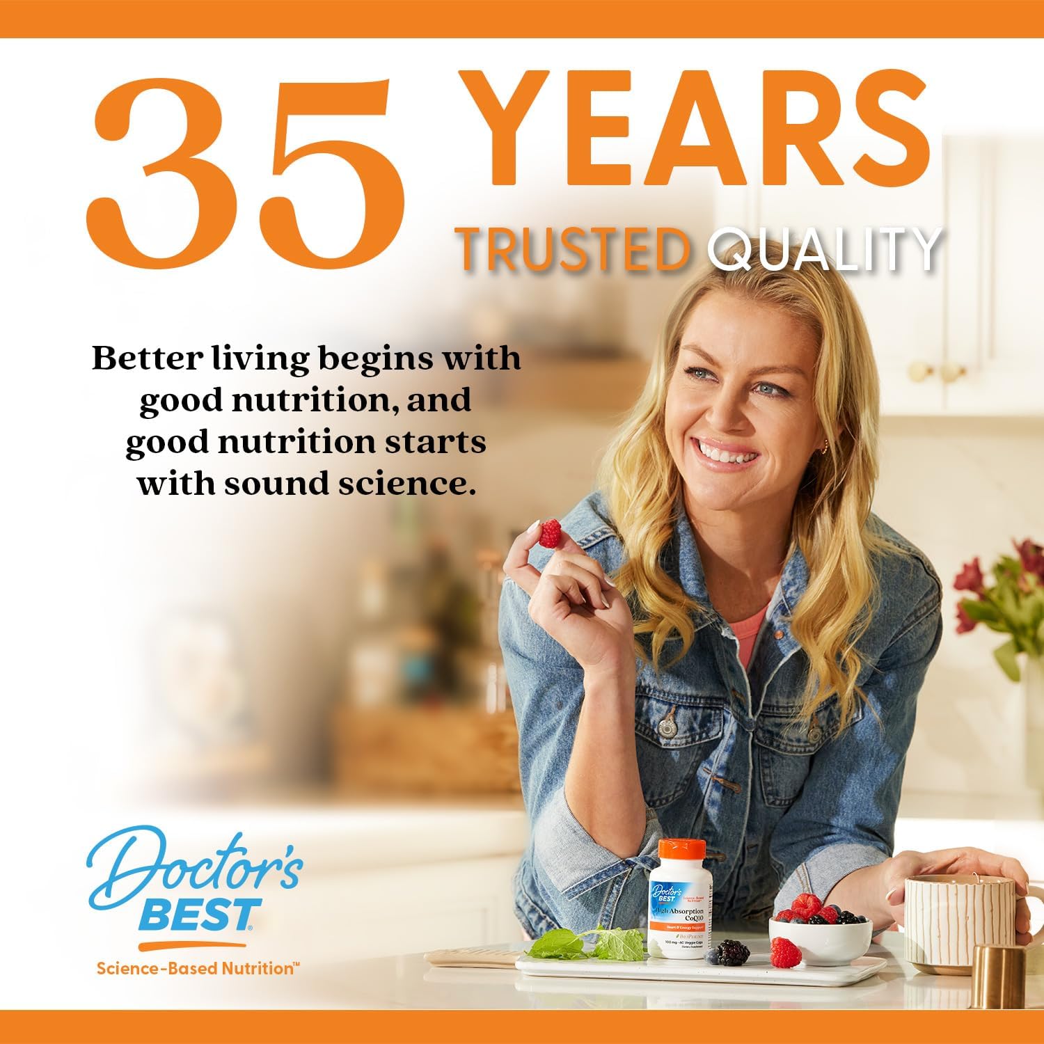 Buy now Doctors Best Ubiquinol, Reduced-Form Coenzyme Q10, Non-GMO, Gluten Free, Soy Free 60 Softgels at indiglob india