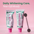 EUTHYMOL Whitening Toothpaste Gift Set | 3.7 oz*2 + Squeezer Set