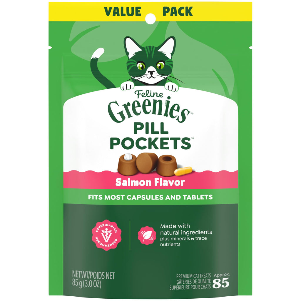 Buy now Greenies Feline Pill Pockets for Cats Soft Cat Treats, Chicken Flavor, 1.6 oz. Pouch, 45 Count at indiglob india