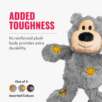 KONG Wild Knots Bear, Knotted Rope Plush Toy, for X-Small Dogs