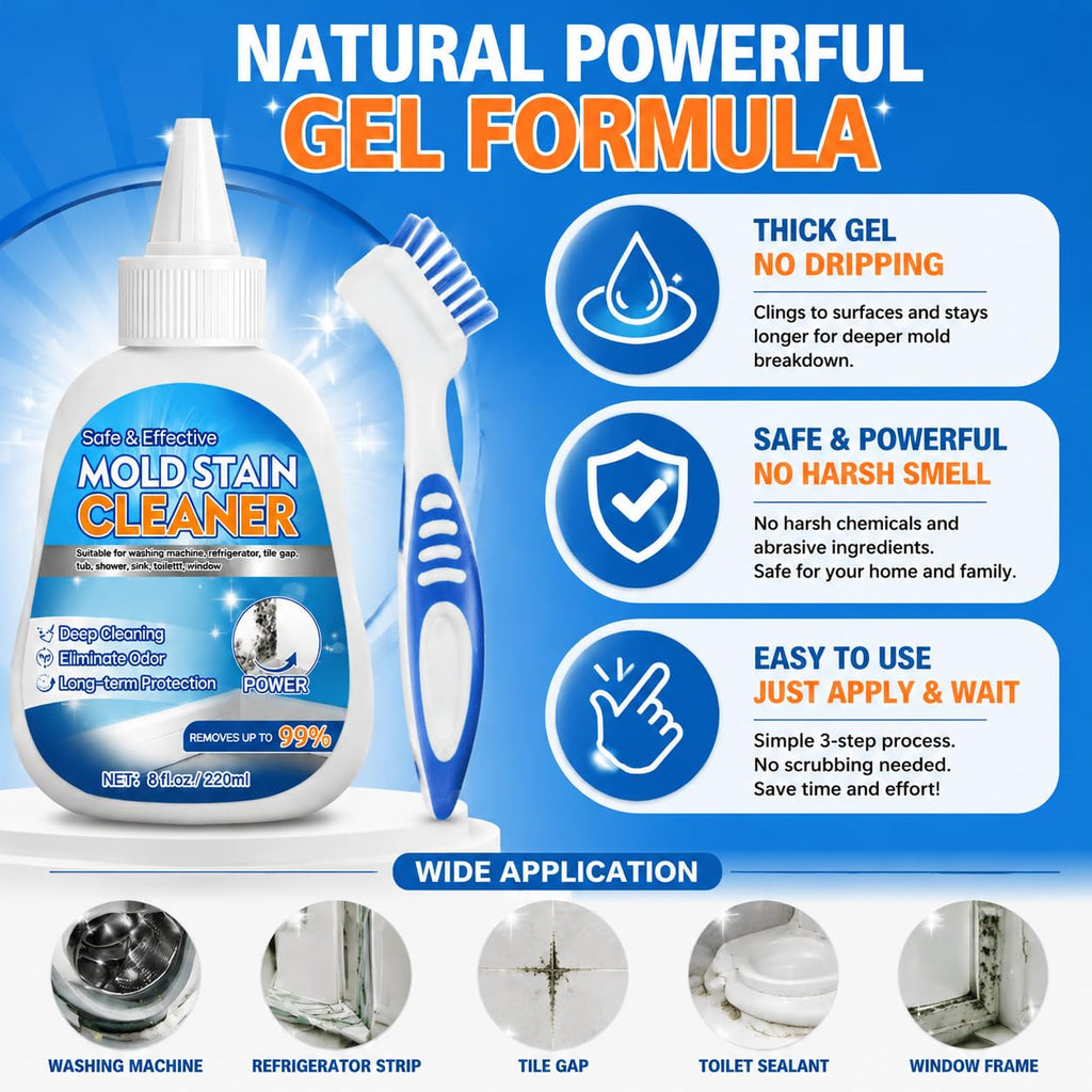 Household Stain Cleaner Washing Machine Cleaner for Washer Seal