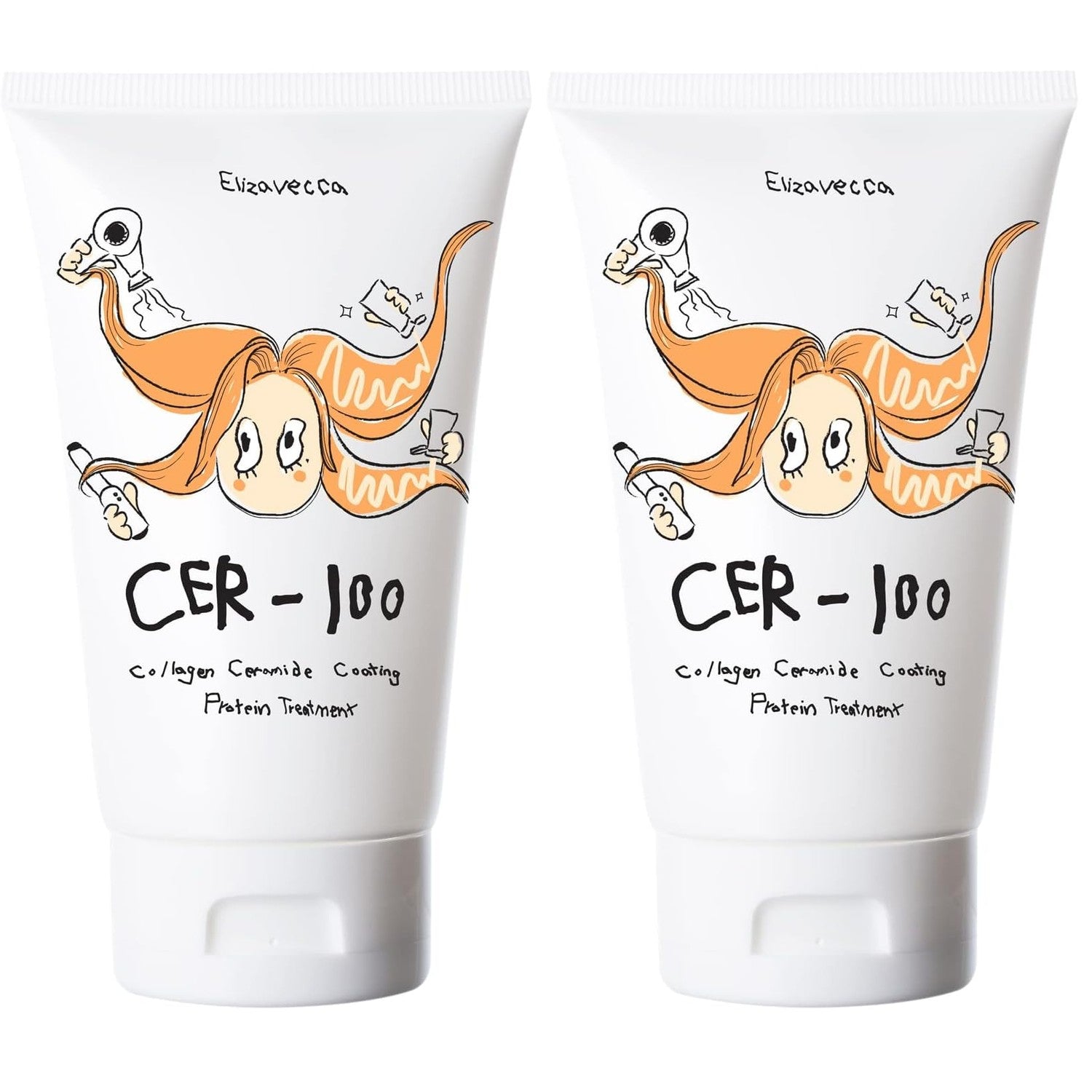 Elizavecca cer-100 collagen coating hair protein treatment 100ml