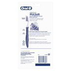 Buy now Oral-B Toothbrush, Vibrating Plaque Remover Pulsar, Vibrating Battery Toothbrush, Soft, 4 Count at indiglob india