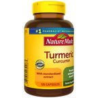 Nature Made Turmeric Curcumin 500 mg, Herbal Supplements, 120 Capsules | Turmeric Curcumin Supplement for Antioxidant Support, Gluten Free, 120 Day Supply