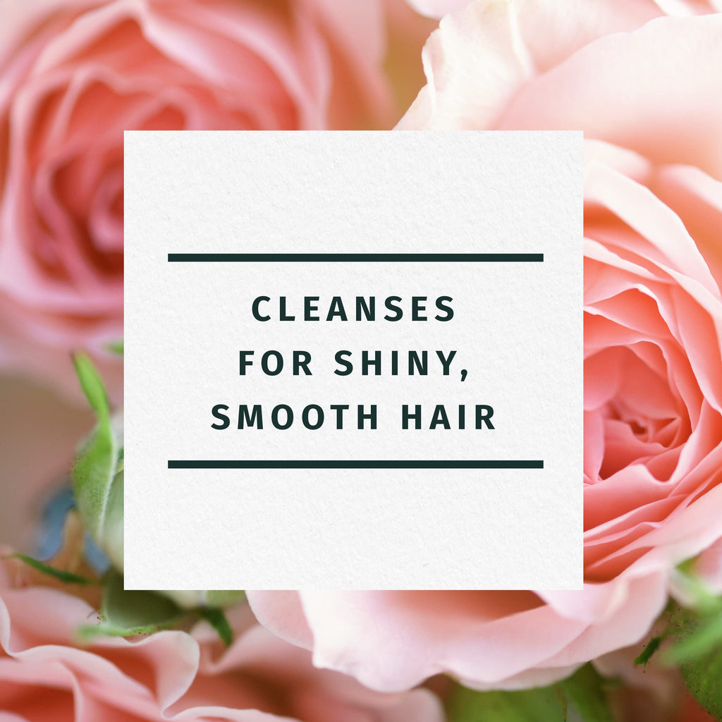 Herbal Essences Shampoo, Rose Hips - Smooth Collection, Shiny Hair with Vitamin E & Jojoba, Safe for Color Treated Hair, Floral Scent, Cruelty-Free, Dermatologist-Tested, 29.2 Fl Oz