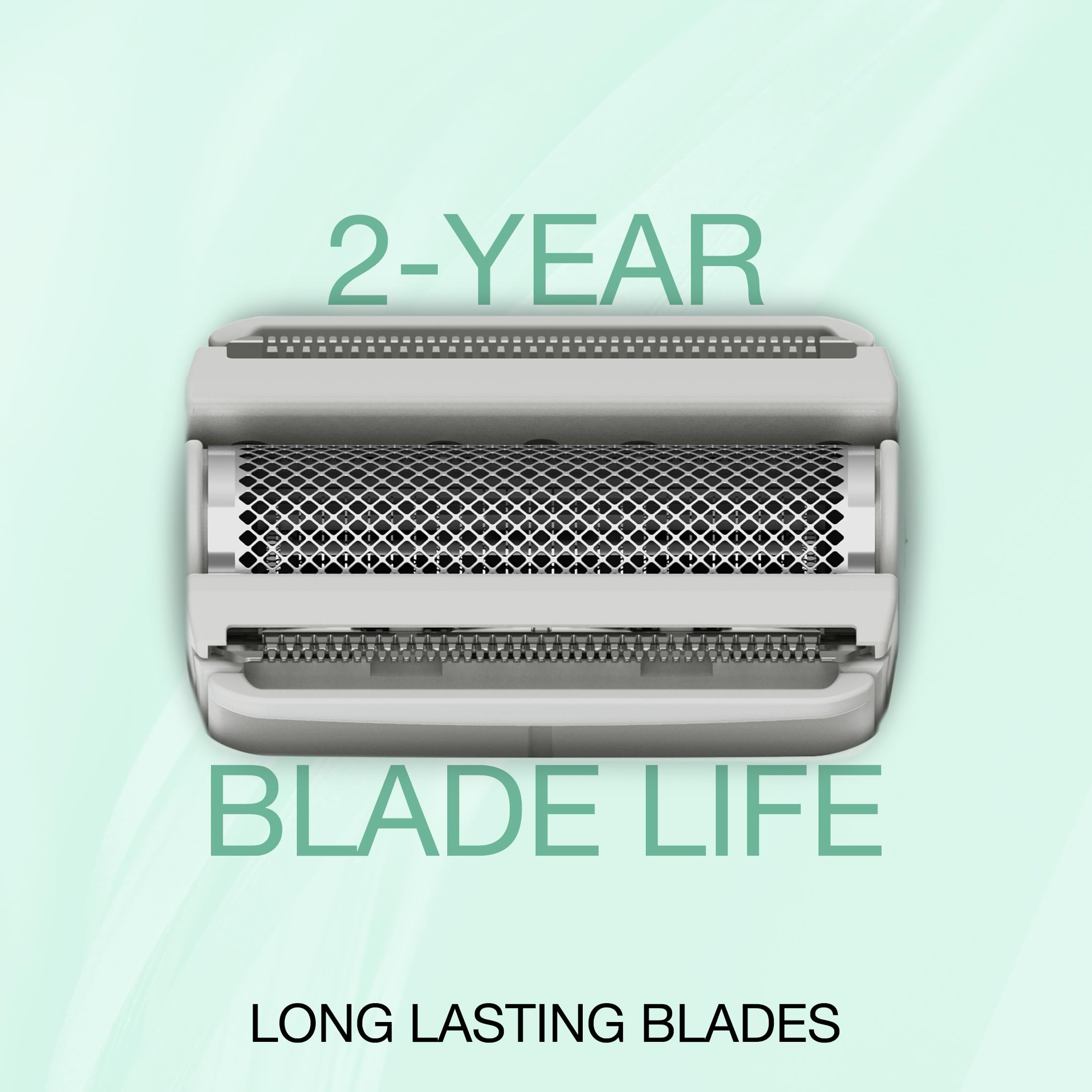 Panasonic Electric Bikini Trimmer, Waterproof Full-Body Cordless Electric Razors for Women Legs with Bikini Attachments, 3 Hypoallergenic Blades, for Travel, Shower, and Everyday Use - ES-AWL6AG