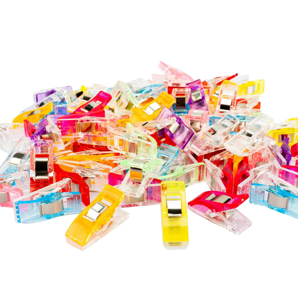 Multipurpose Sewing Clips Pack of 100, Perfect Alternative Quilting Pins