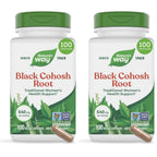 Nature's Way Herbs Black Cohosh Root Capsules, Vegan, 100 Count | Traditional Women’s Herbal Supplement*, Cimicifuga Racemosa Root, Non-GMO Project Verified, Vegan Capsules