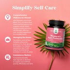 Saw Palmetto for Women - Hair Support - 90 Capsules | Hair Growth Support for Women - 500mg Saw Palmetto Capsules w Biotin - Bamboo Extract & Maca Root for Hair Health - 90 ct