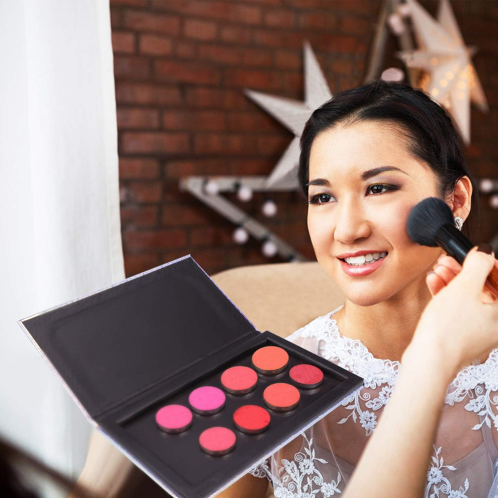 Buy now Sumind 101 Pack Metal Stickers for Eyeshadow Palette Set, Includes 1 Makeup Depotting Tool, 50 Pieces Square Adhesive Empty Metal Stickers and 50 Pieces Round Makeup Colorful Palette Sticker at indiglob india